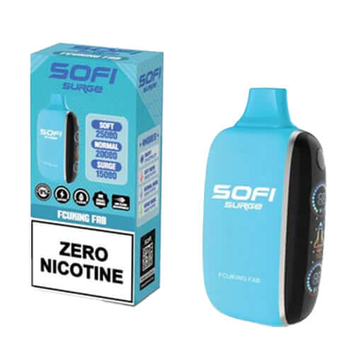 SOFI Surge Fcuking Fab 25K ZERO Nicotine Disposable Vape Nicotine Free SOFI Surge Fcuking Fab 25K ZERO Nicotine Disposable Vape Nicotine Free