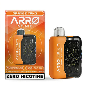 ARRO Infiniti 40K ZERO Nicotine Disposable - Orange Tang
