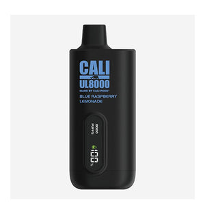 Blue Raspberry Lemonade Cali UL8000 Zero Nicotine Disposable