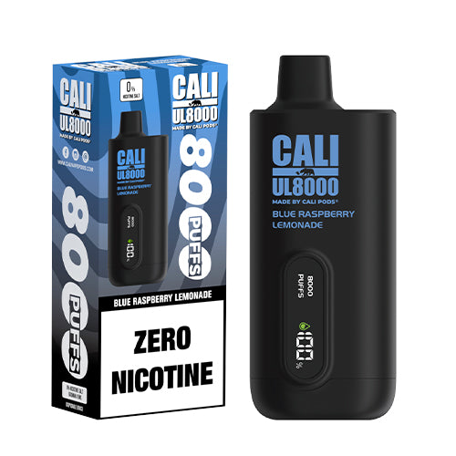 Cali Pods Zero Nicotine Blue Raspberry Lemonade