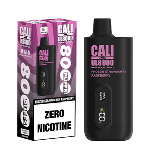 Cali Pods Zero Nicotine Frozen Strawberry Raspberry