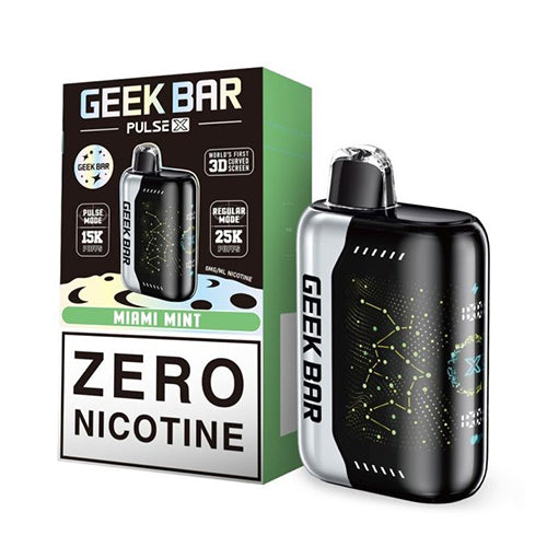 Geek Bar Pulse X Miami Mint 25K ZERO Nicotine Disposable