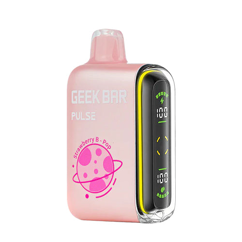 Geek Bar Pulse Strawberry B-Burst 15K ZERO Nicotine Disposable Vape Nicotine Free Geek Bar Pulse Strawberry B-Burst 15K ZERO Nicotine Disposable Vape Nicotine Free