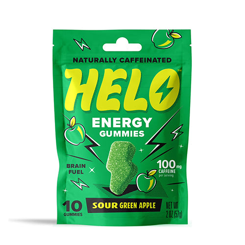 HELO Energy Gummies - Sour Green Apple