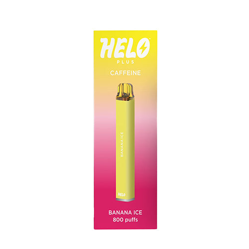 HELO Plus Caffeine Disposable - Banana Ice
