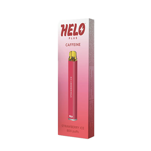 HELO Plus Caffeine Disposable - Strawberry Ice