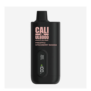 Pineapple Strawberry Banana Cali UL8000 Zero Nicotine Disposable