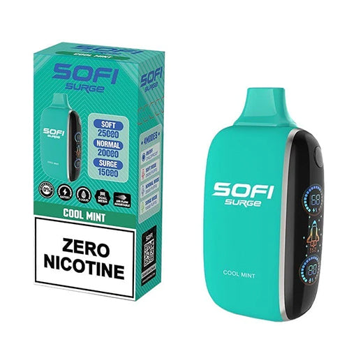 SOFI Surge Cool Mint 25K ZERO Nicotine Disposable