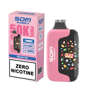 SOFI Surge X Peach Ice 50K ZERO Nicotine Disposable