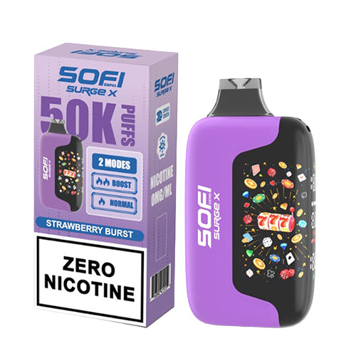 SOFI Surge X Zero Nicotine - Strawberry Burst