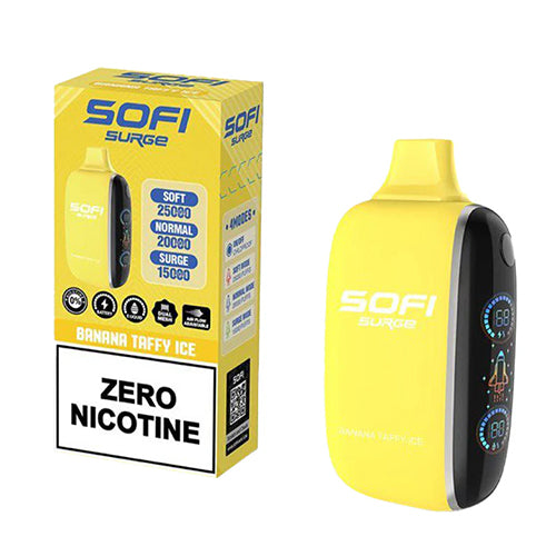 SOFI Surge Zero Nicotine Banana Taffy Ice