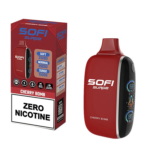 SOFI Surge Zero Nicotine Cherry Bomb