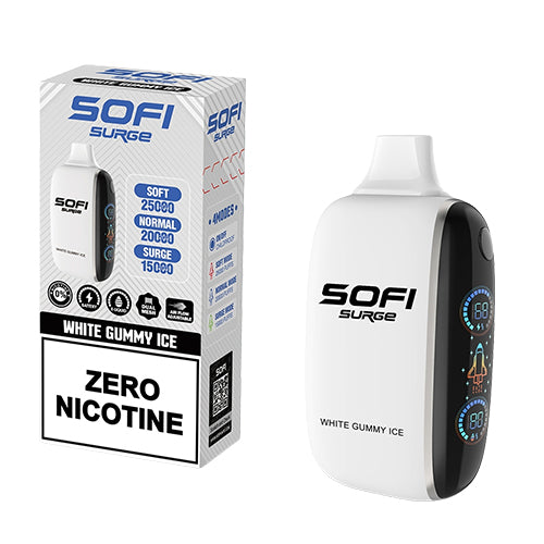 SOFI Surge ZERO Nicotine White Gummy Ice