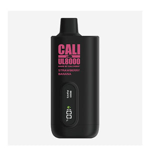 Strawberry Banana Cali UL8000 Zero Nicotine Disposable