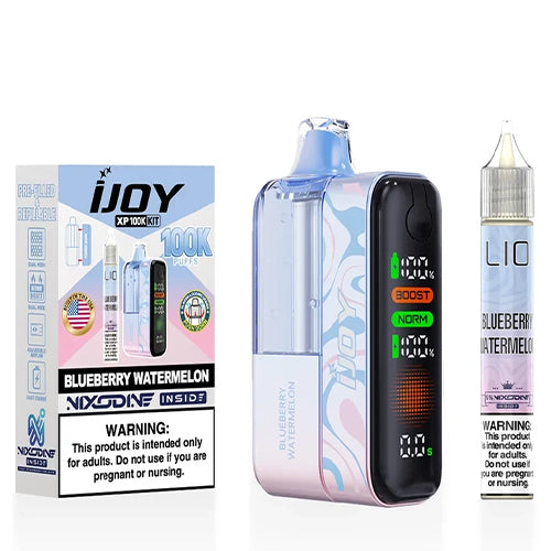 iJoy XP 100K Nixodine Kit - Blueberry Watermelon