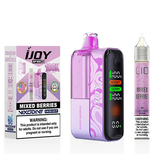 iJoy XP 100K Nixodine Kit - Mixed Berries