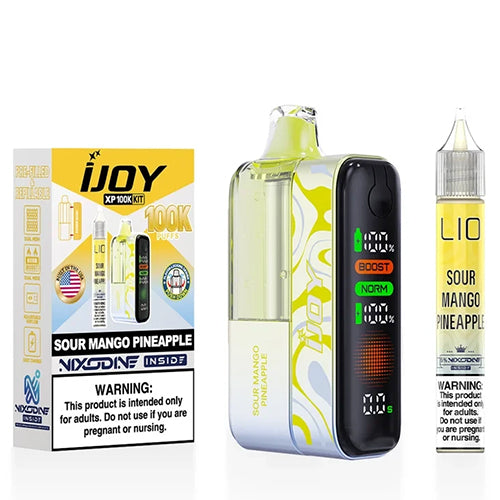 iJoy XP 100K Nixodine Kit - Sour Mango Pineapple