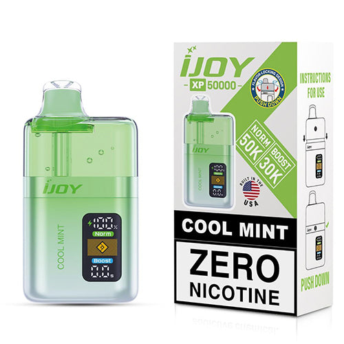 iJoy XP 50K Zero Nicotine Disposable - Cool Mint