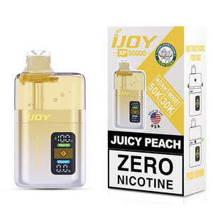 iJoy XP 50K Zero nicotine Disposable - Juicy Peach