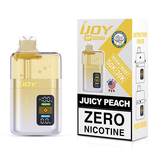 iJoy XP 50K Zero nicotine Disposable - Juicy Peach