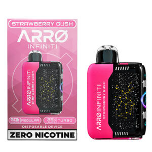 ARRO Infiniti 50K Zero Nicotine - Strawberry Gush