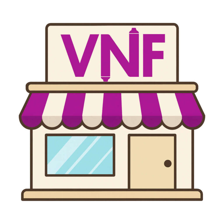 Vape Nicotine Free storefront illustration