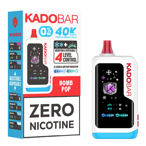 Kado Bar NI40000 Bomb Pop Zero Nicotine Disposable