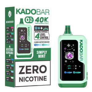 Kado Bar NI40000 Simply Mint Zero Nicotine Disposable