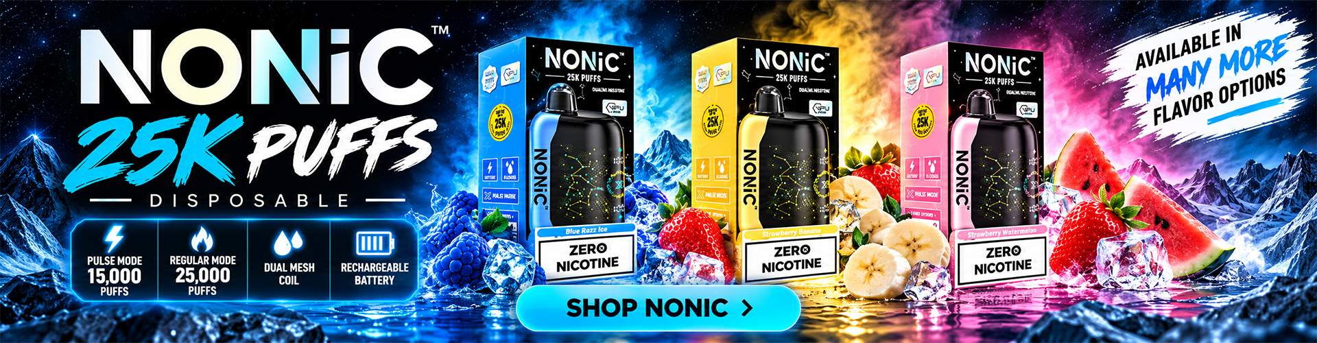 NONIC 25K Disposable