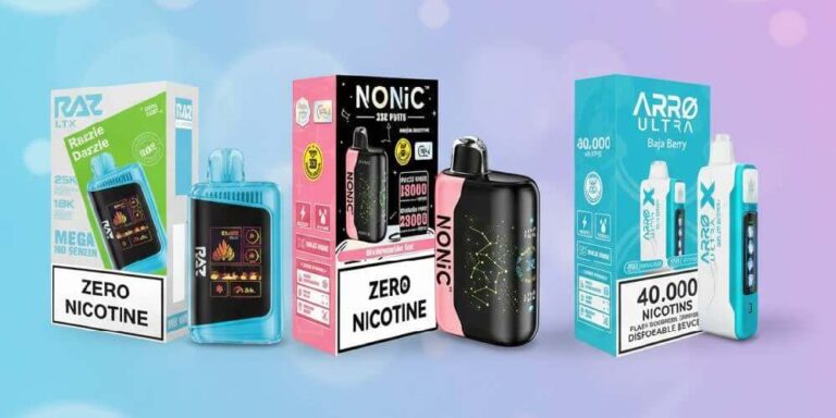 Longest-Lasting Zero Nicotine Vapes in 2025