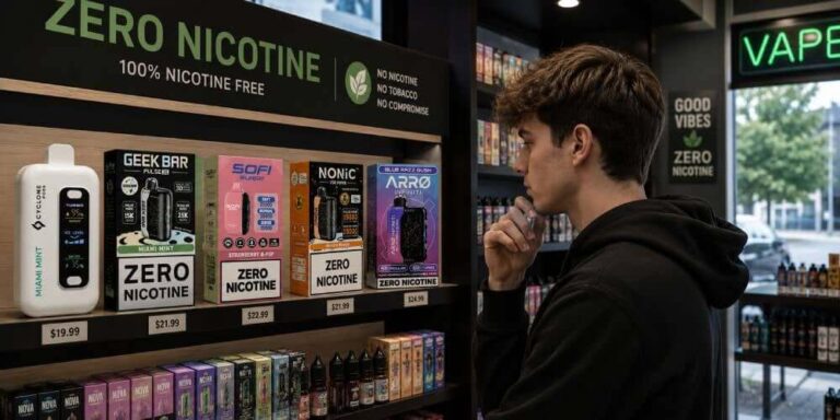 Best Zero Nicotine Vapes 2026: 0% Disposables Compared